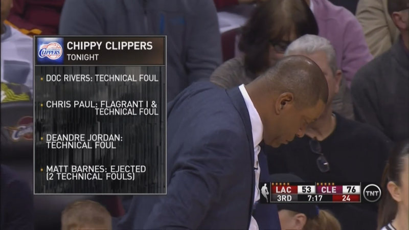 Illustration for article titled Clippers Meltdown Like Toddlers In Loss To Cavaliers